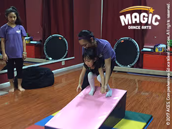 MAGIC dance class happening every Monday in the ACES San Jose office