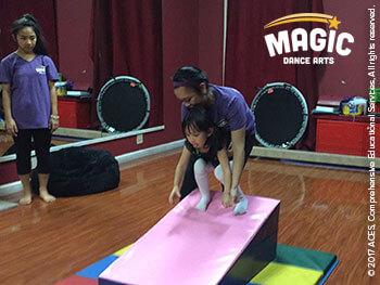 MAGIC dance class happening every Monday in the ACES San Jose office
