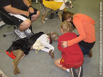 Therapy Dogs Enriching Lives at ACES