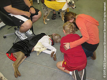 Therapy Dogs Enriching Lives at ACES