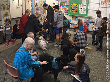 Therapy Dogs Enriching Lives at ACES