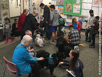 Therapy Dogs Enriching Lives at ACES