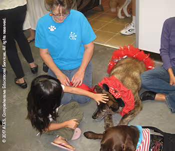 Therapy Dogs Enriching Lives at ACES