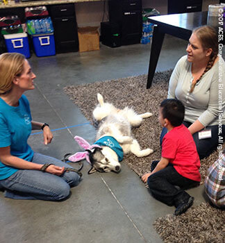 Therapy Dogs Enriching Lives at ACES
