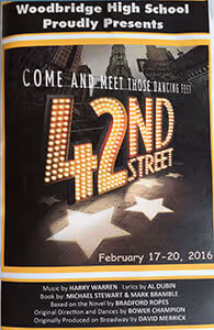 42nd Street Play Bill