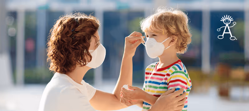 Face Mask Mom and Child