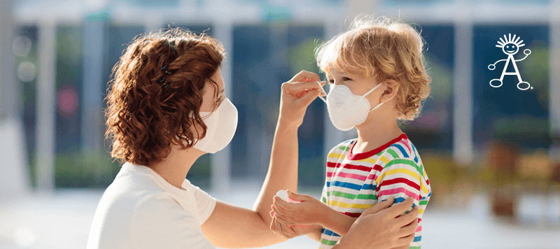 Face Mask Mom and Child