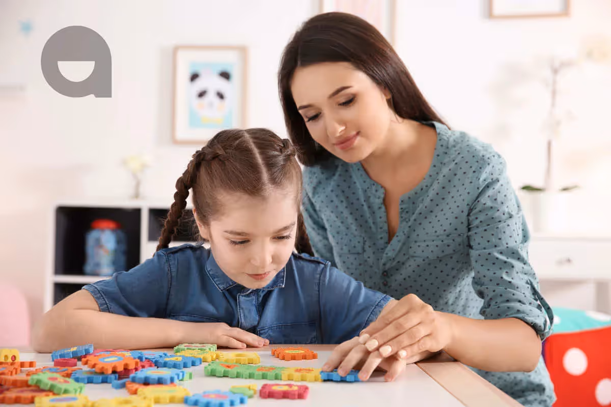 ACES- ABA Therapist with Child