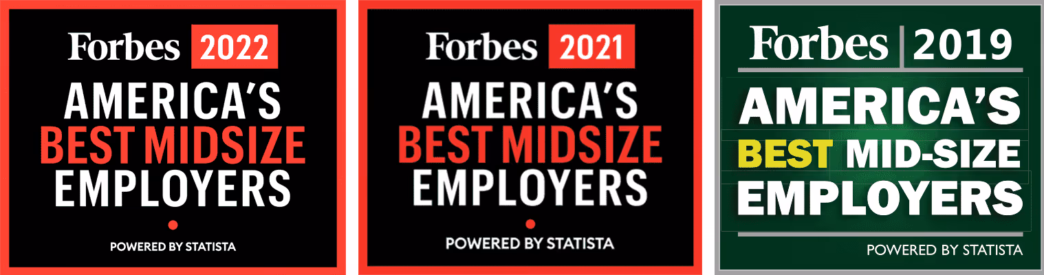 ACES has been awarded on the Forbes list of America's Best Employers 2022.