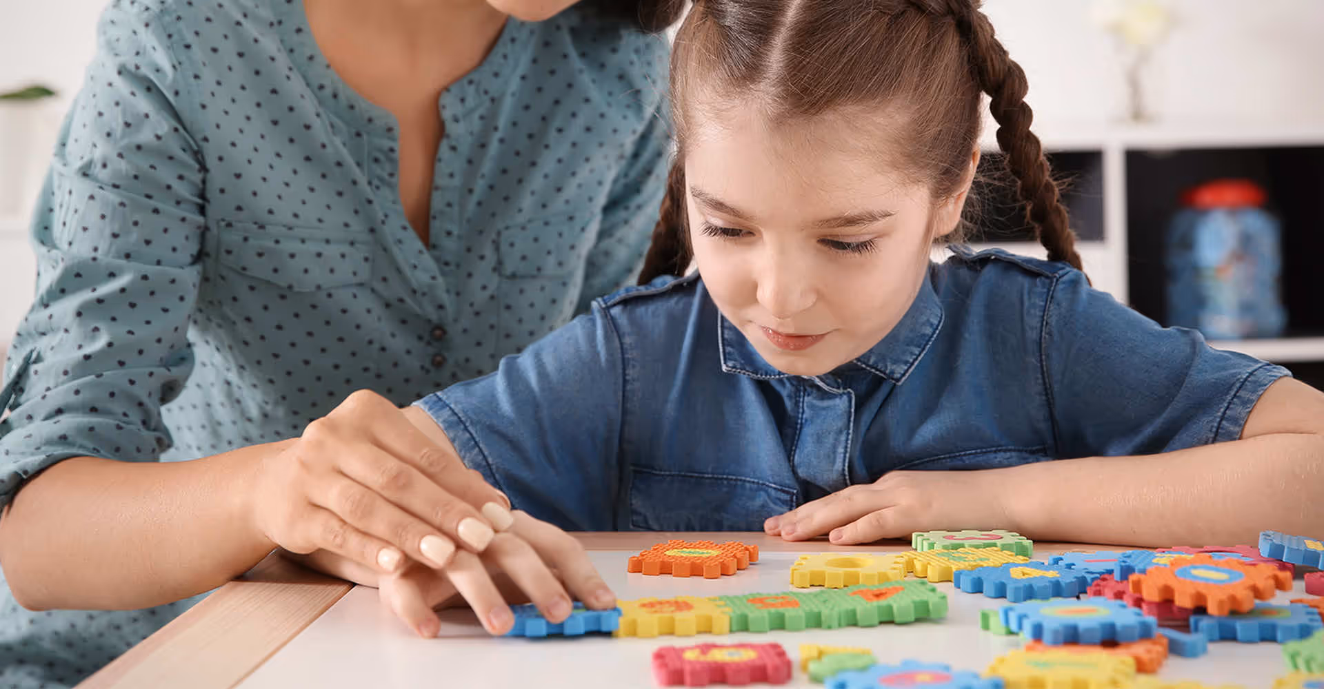 child playing a game