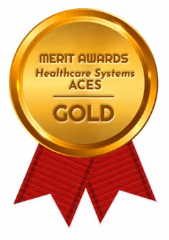 ACES was designated with a gold standing Merit Award in Healthcare Systems for its work on the Center of Excellence (COE) quality system and excellence in service delivery.