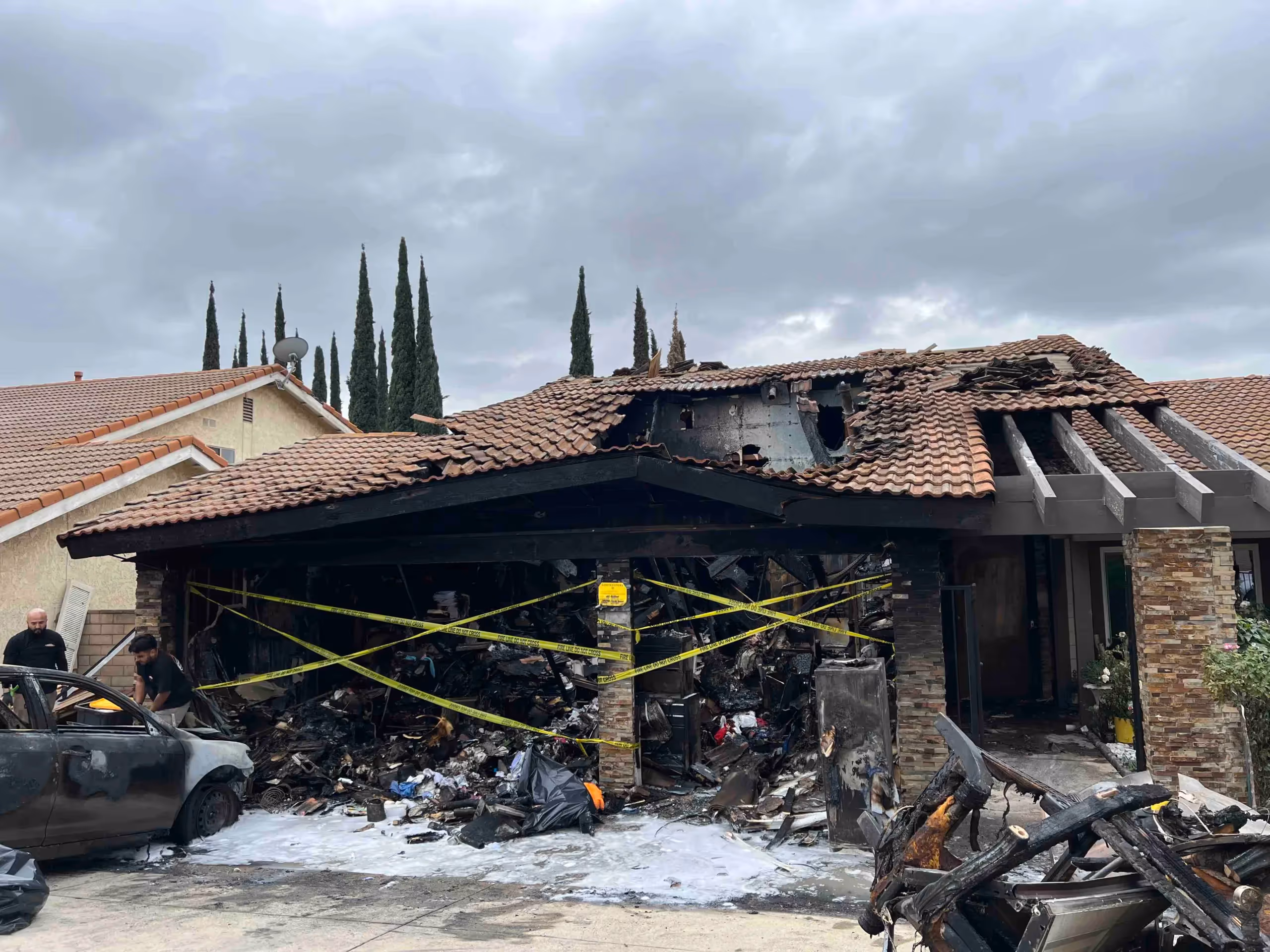 Sahakian Family Fire