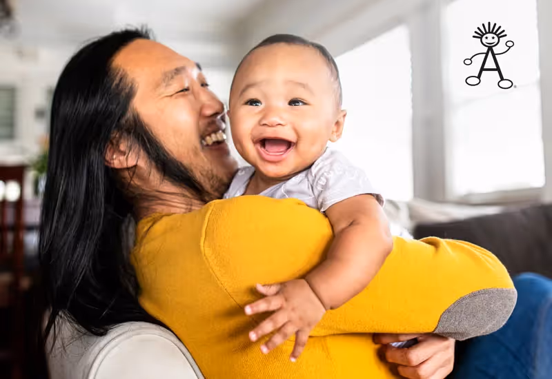 ACES - Father and son laughing