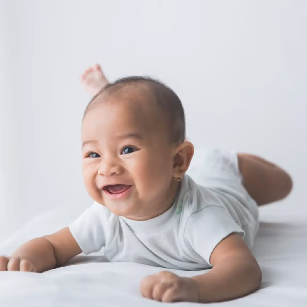 baby crawling