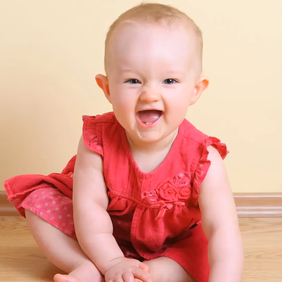 laughing baby