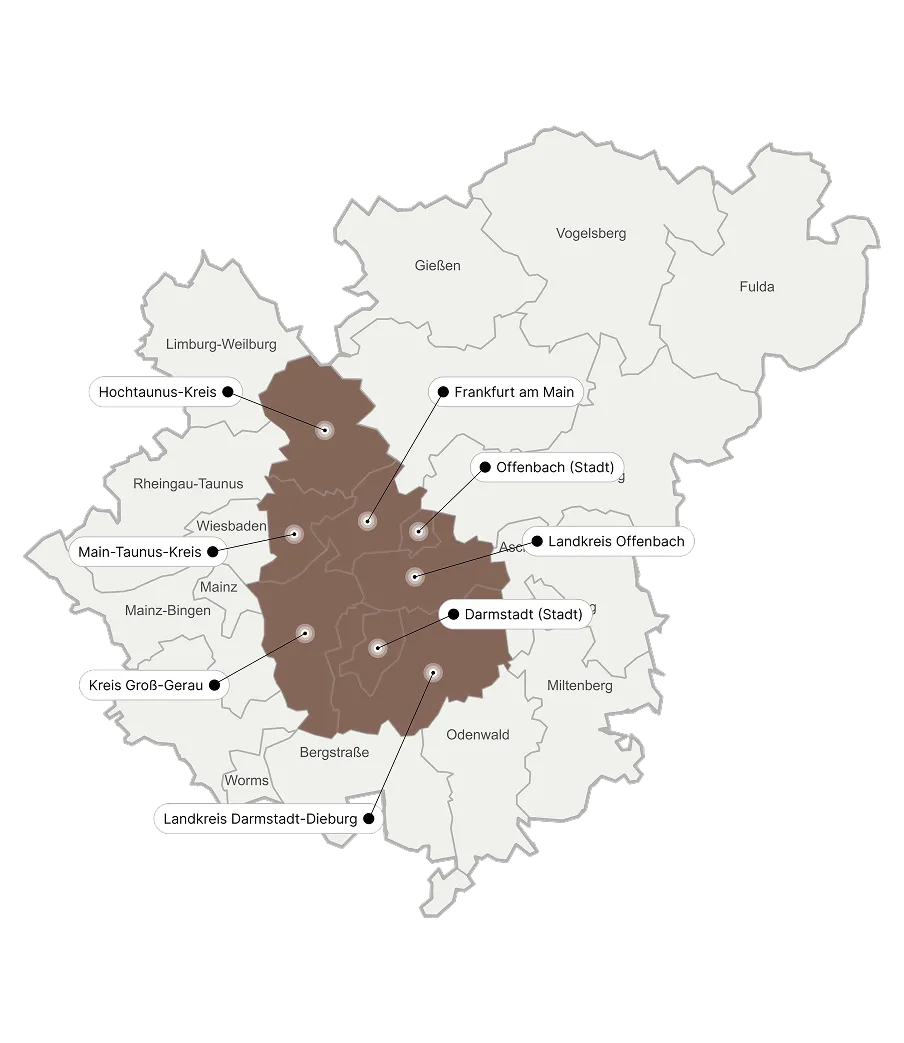 A map of the city of manchester.