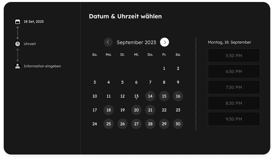 A black and white photo of a calendar.
