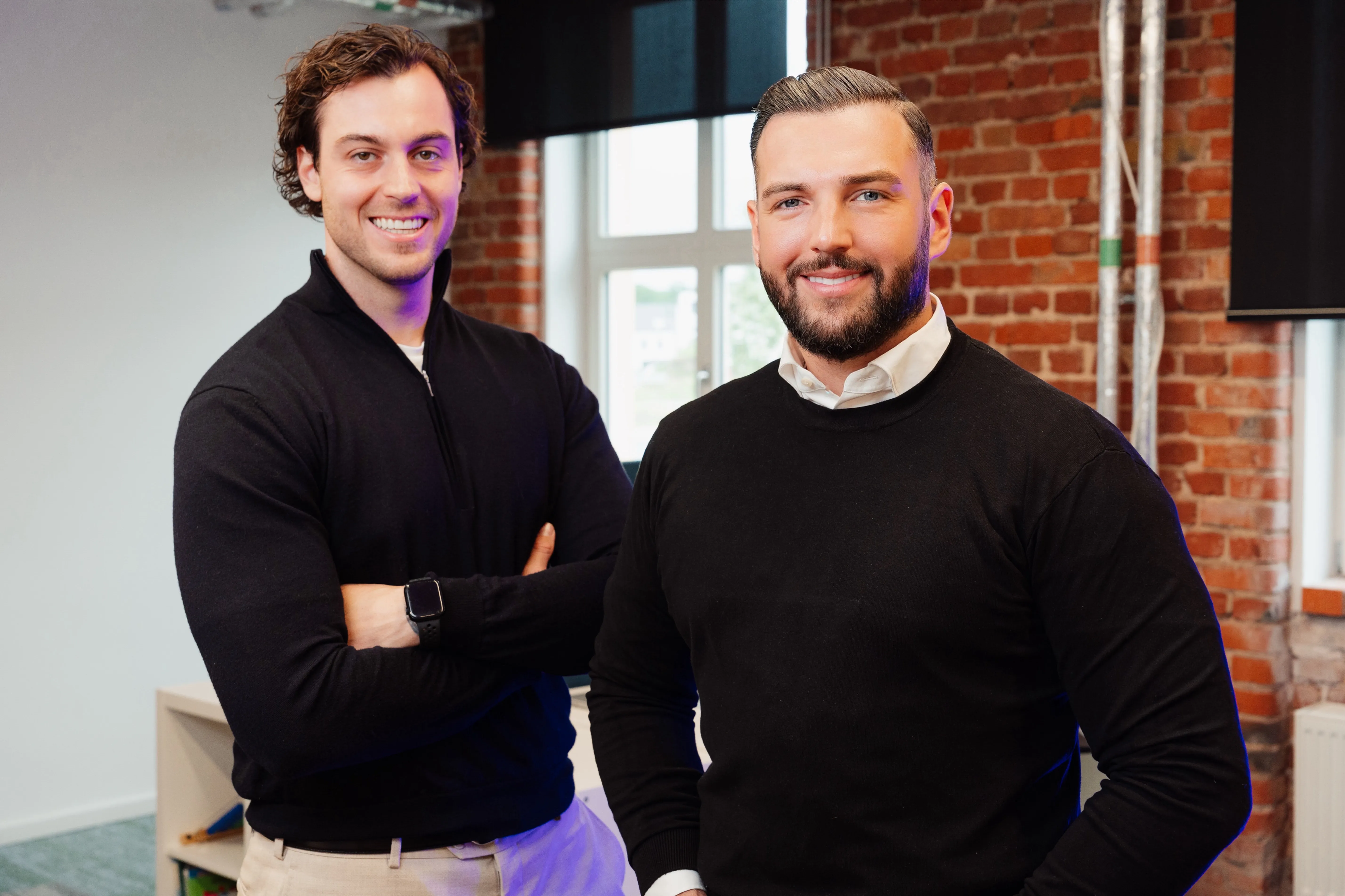 Marius Gotta und Patricio Loose, Gründer von Atoria Immobilien