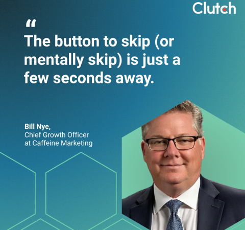 The button to skip (or mentally skip) is just a few seconds away - Bill Nye