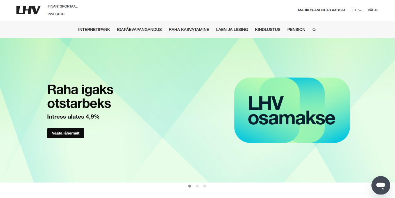 LHV krüptovara koduleht