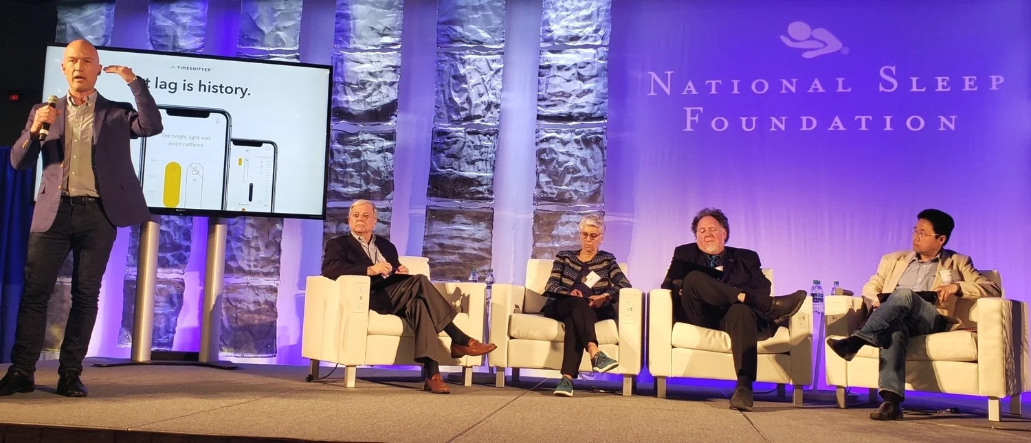 Mickey Beyer-Clausen  at a National Sleep Foundation event.