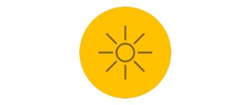 See bright light