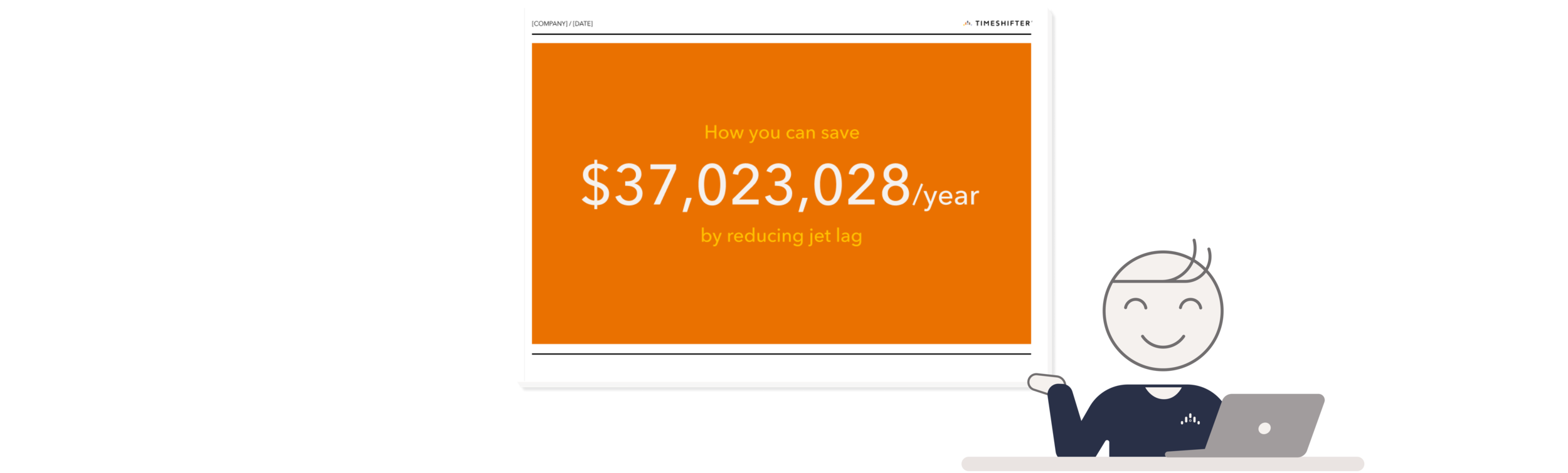 Jet lag cost calculator