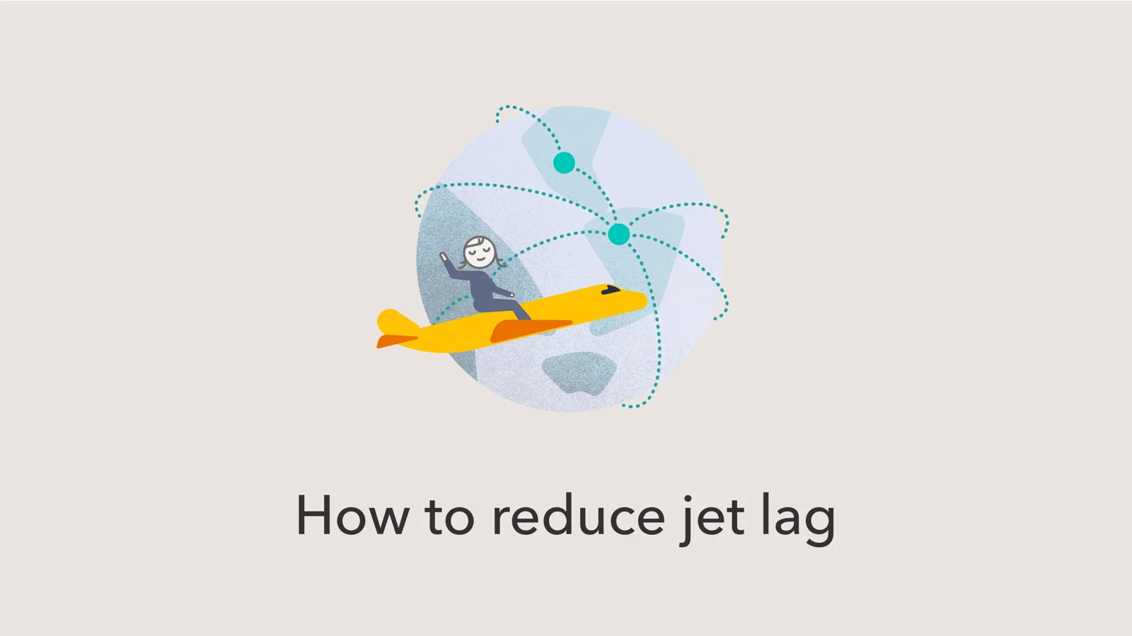 How to reduce jet lag