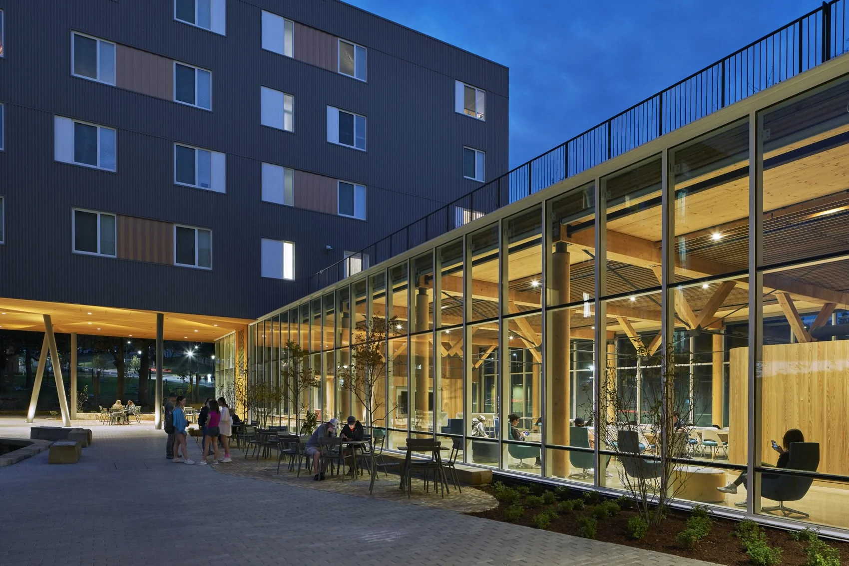 Adohi Hall. University of Arkansas. Leers Weinzapfel Associates