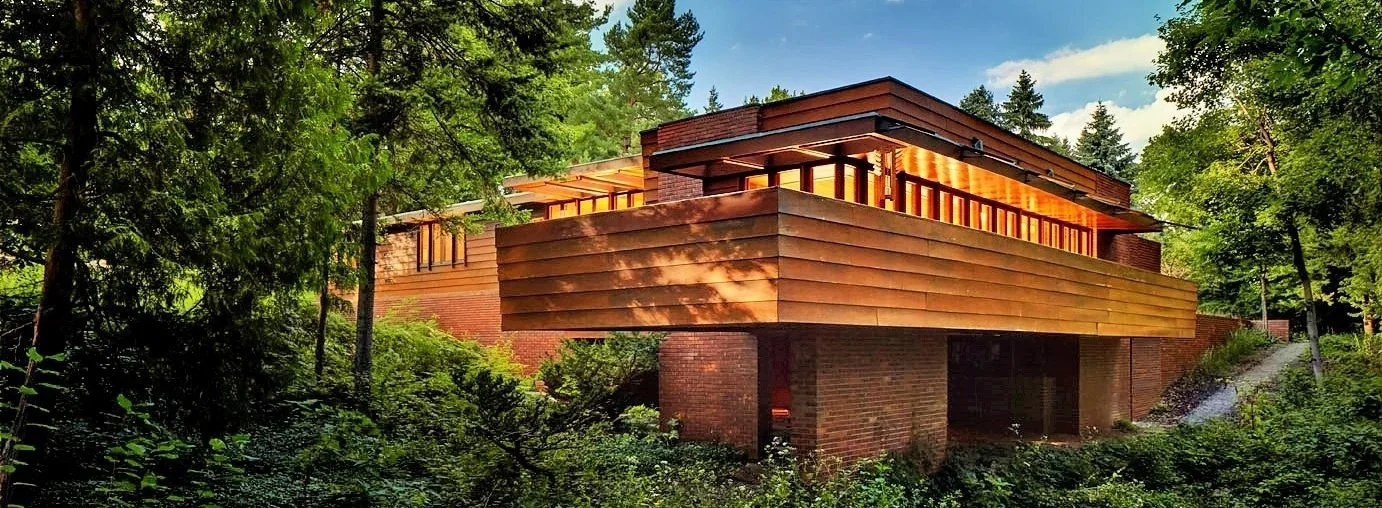  Affleck House. © Frank Llyod Wright Foundation. 