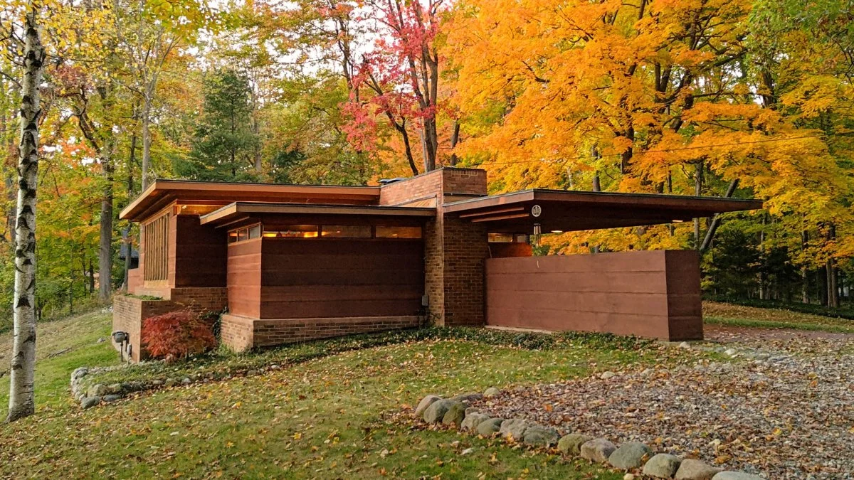  Goetsch-Winckler House. © Frank Llyod Wright Foundation. 