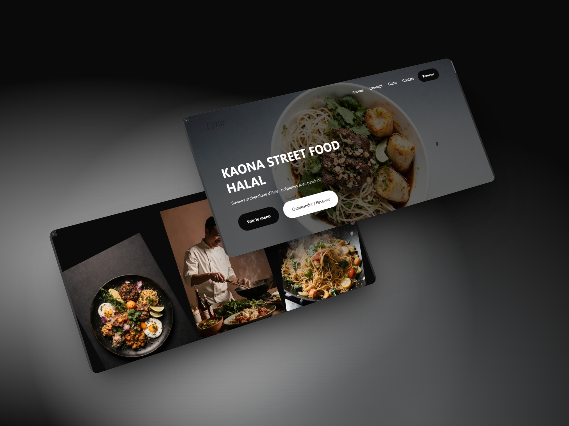 Kahona restaurant ( site fictif)