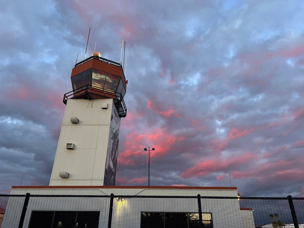 An image of Falcon Field, located in Mesa, Arizona
