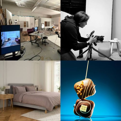 Sana Semonov photographing in the San Francisco Bay Area