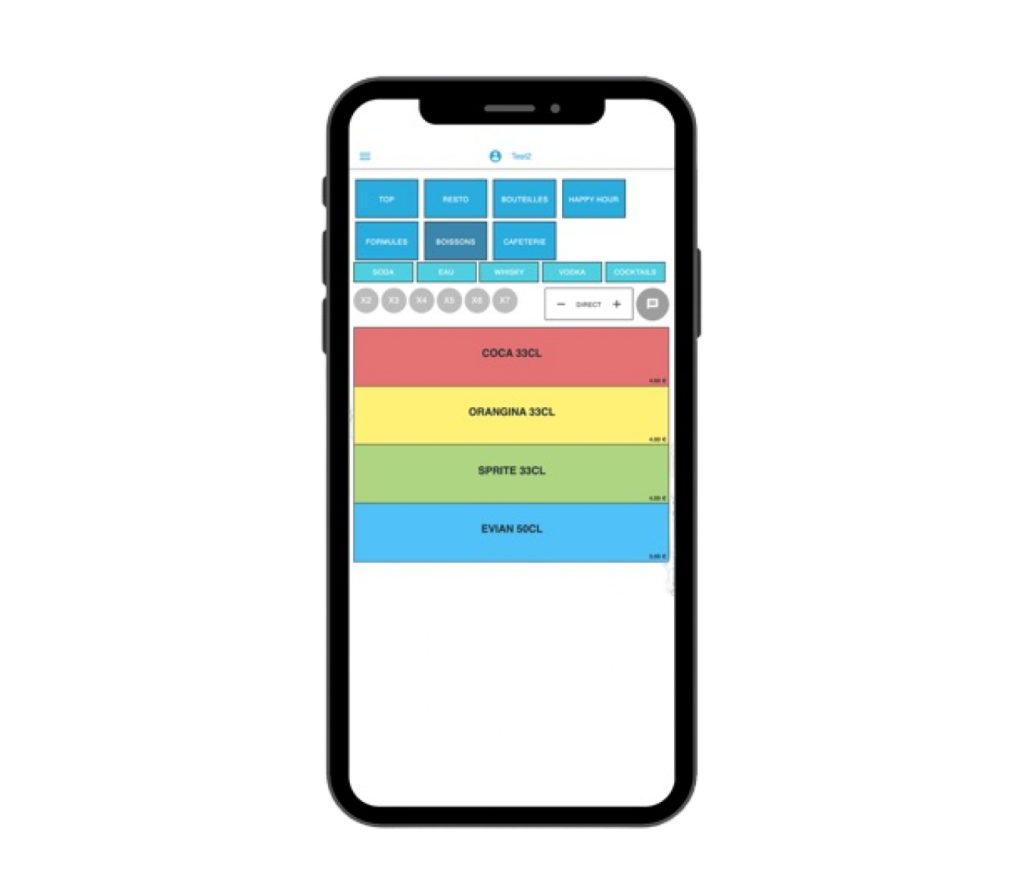 Digilink sur smartphone