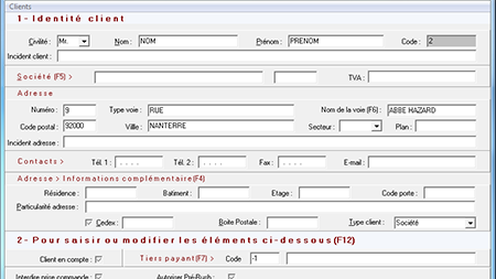 Fiche client ItaMaestro