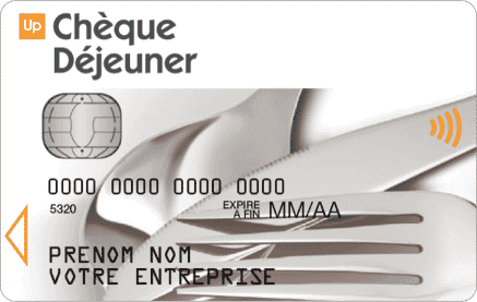 carte non-conecs up déjeuner terminal paiement