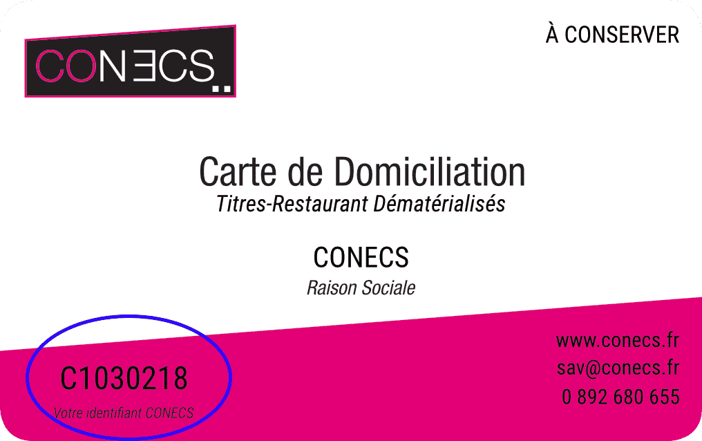 carte domiciliation conecs apetiz terminal paiement
