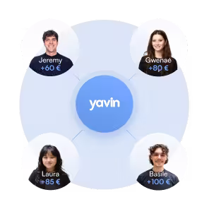 Distribution des pourboires - yavin