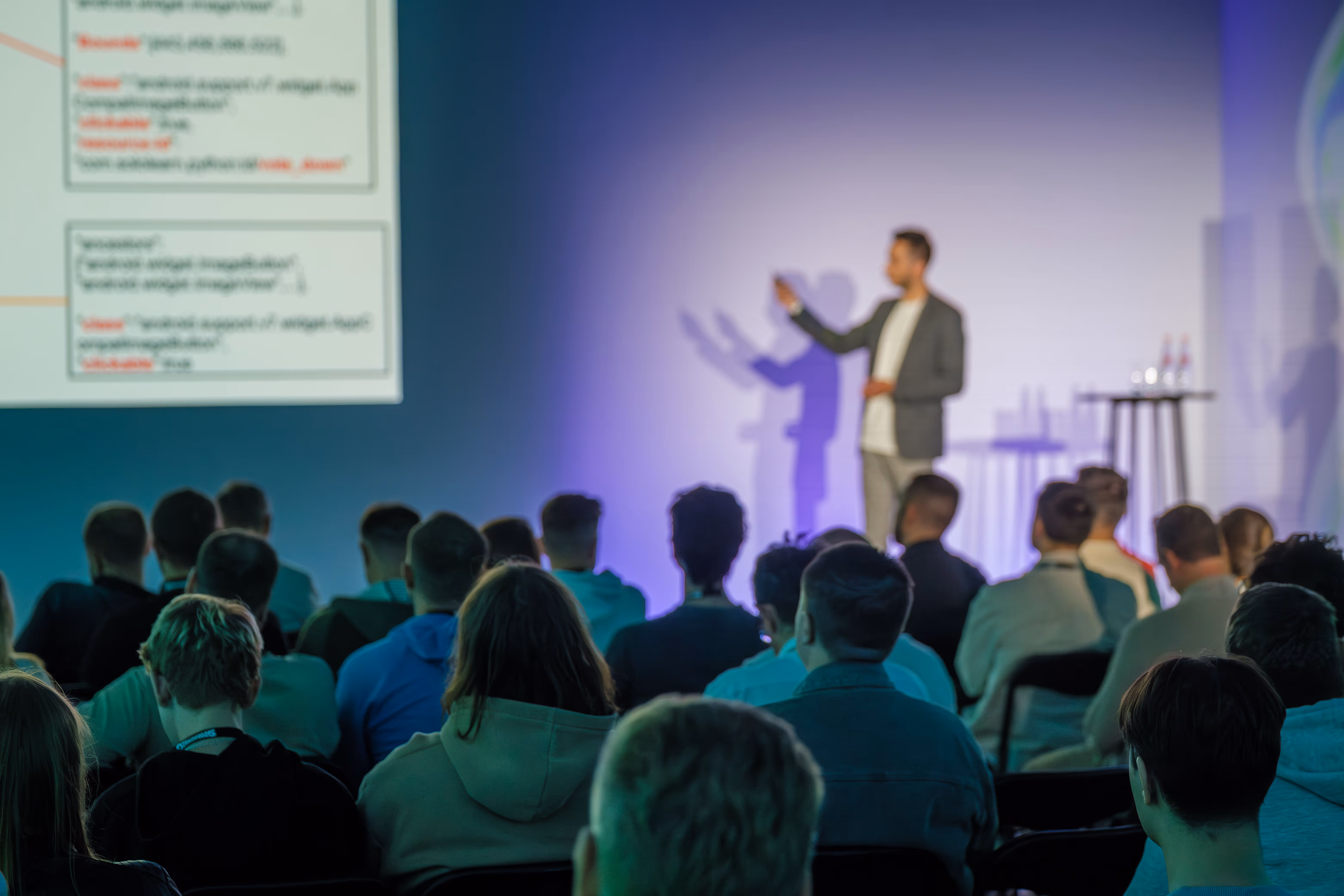 image of audience enjoying entertainment