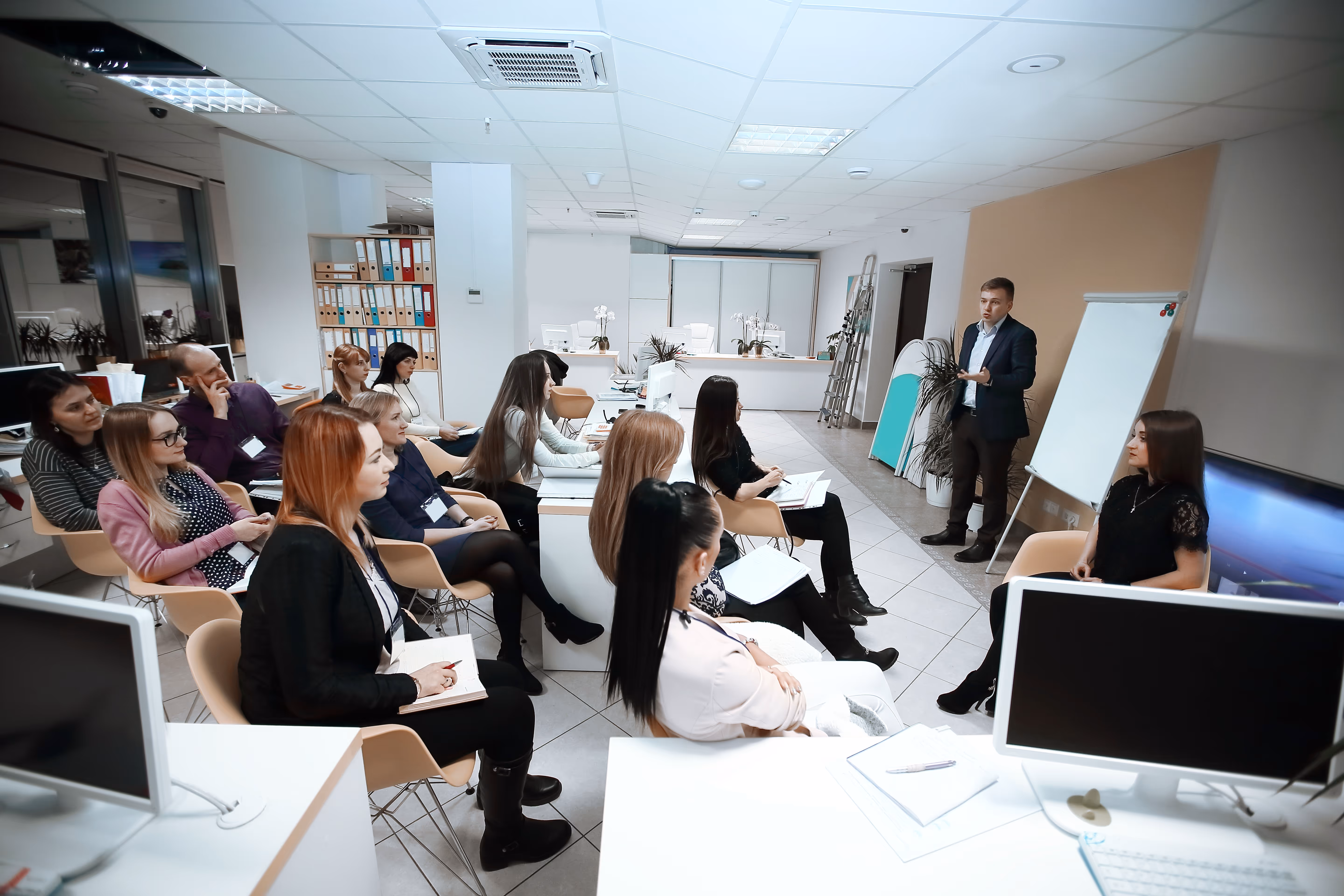 image of consulting session in progress (for a hr tech)