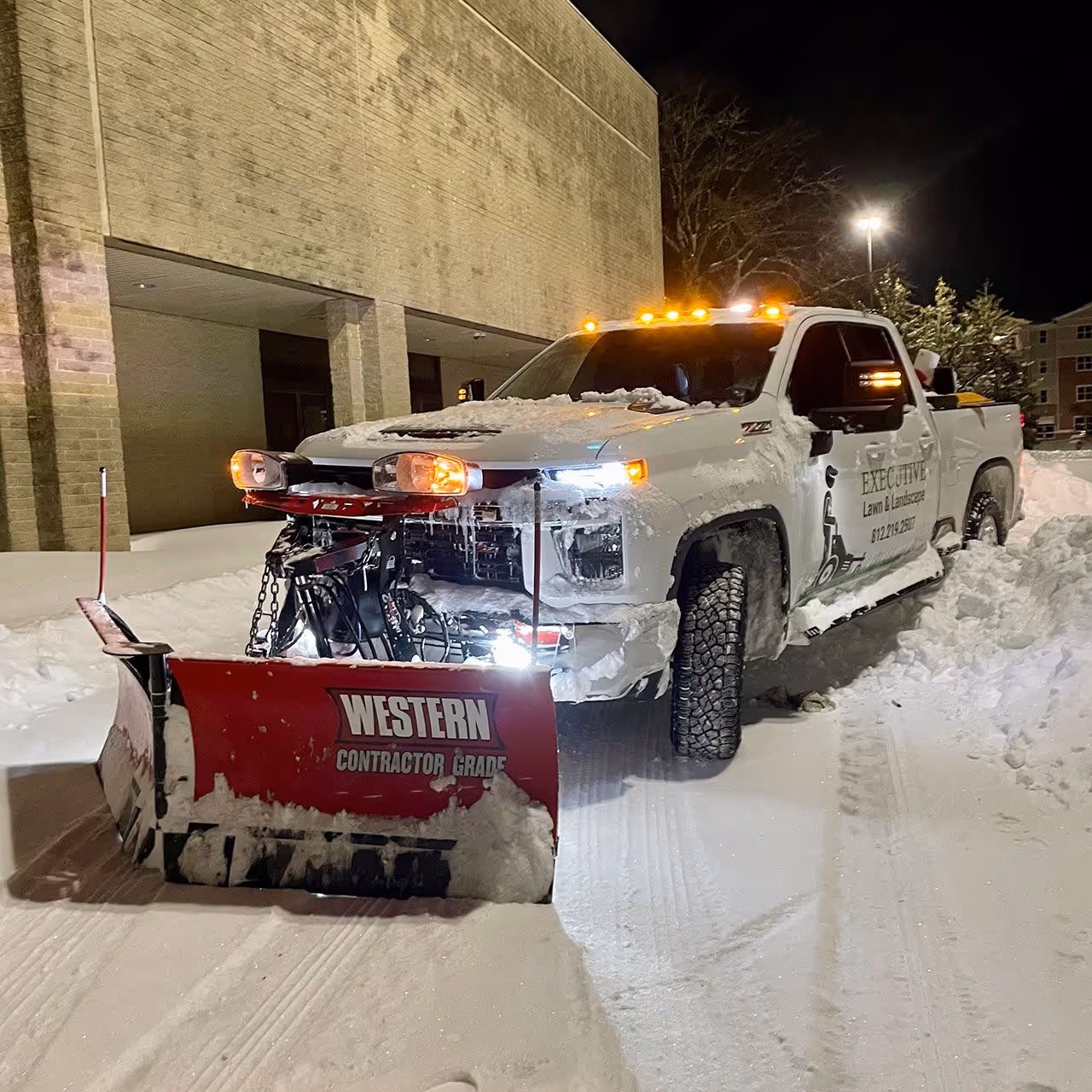 commercial snow management service Monroe County Indiana