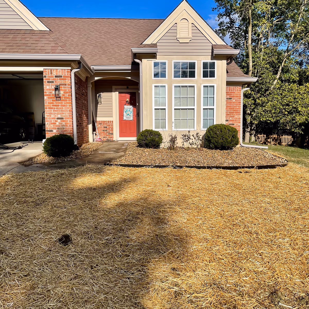sod installation service for residential lawn in Monroe County Indiana