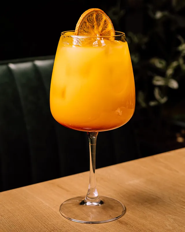 Alkoholmentes Aperol spritz Woodoo Café Kávézó Szeged