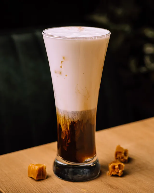 Sóskaramellás freddo Woodoo Café Kávézó Szeged