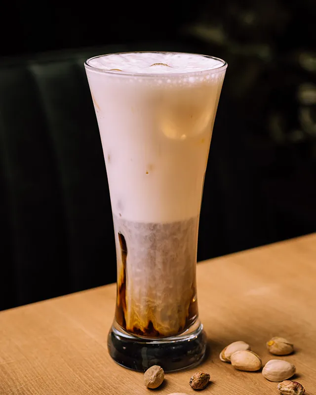 Pisztáciás freddo Woodoo Café Kávézó Szeged