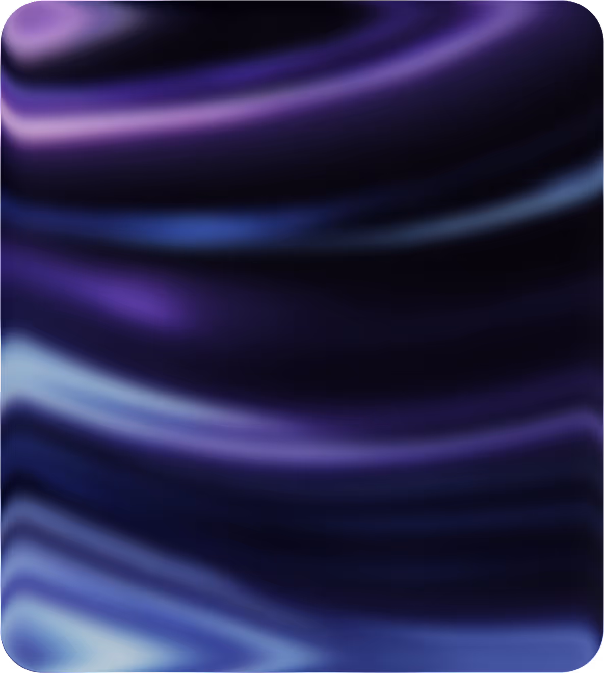 Padrão abstrato com linhas onduladas em tons de azul e roxo escuro.