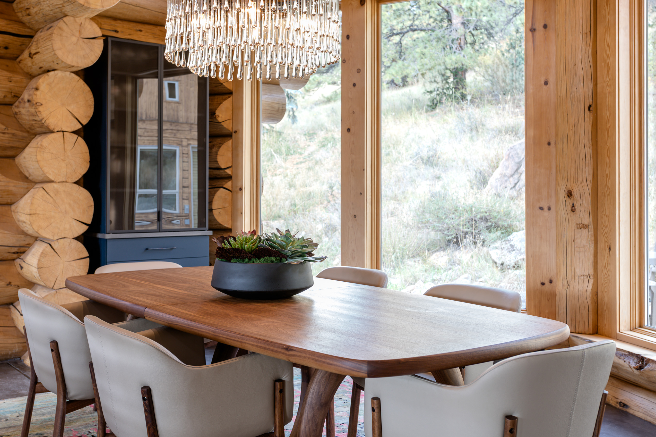 Meadow Drive home featuring sophisticated design details