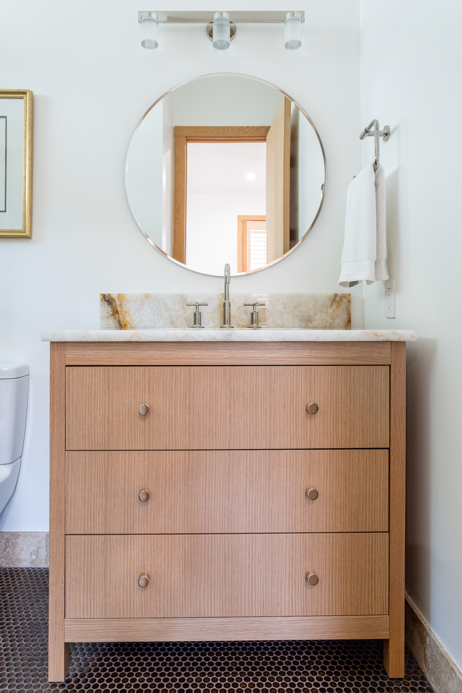 Meadow Drive home remodel bedroom by Ejay Interiors