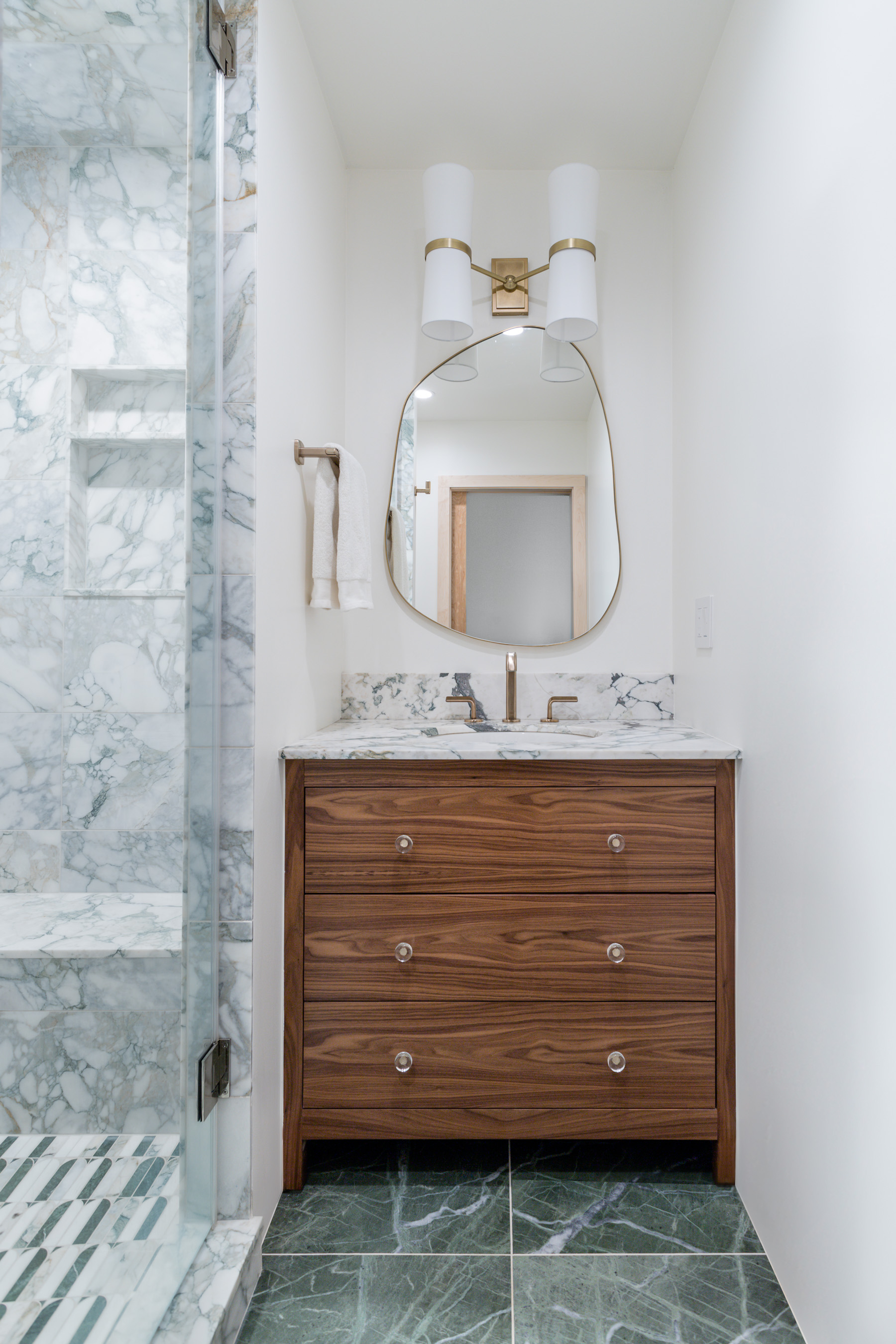 Meadow Drive interior with attention to light and proportion